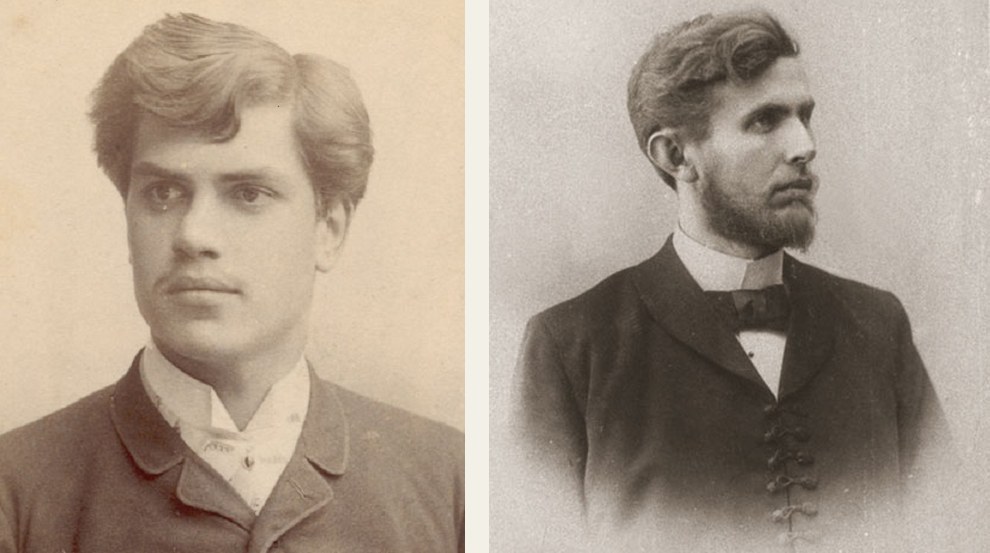 Period portraits of Václav Laurin and Václav Klement
